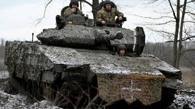 Tropas ucranianas buscan reconquistar la ciudad de Bajmut, tomada por Rusia. /AFP.