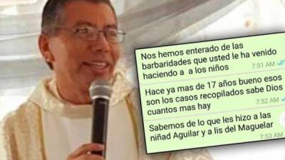 El escándalo estalló en noviembre pasado cuando una jovencita moribunda le confesó a su hermana el infierno que vivió junto al sacerdote.