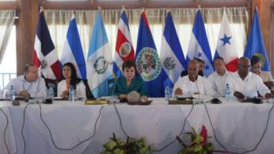 Reunión del Sica realizada en diciembre de 2014 en Belice. Foto de archivo.