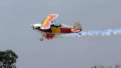 El show aéreo continuará mañana domingo todo el día.