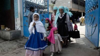 La secta está compuesta por una gran cantidad de niños. Foto referencial.