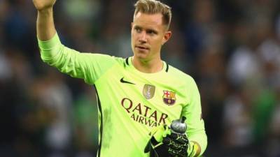 Ter Stegen fue ovacionado por la hinchada del Gladbach.