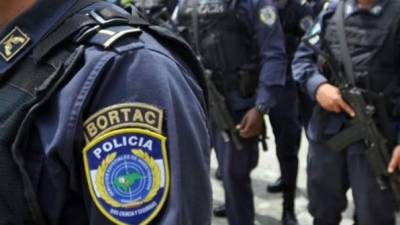 Integrantes de la Policía Nacional de Honduras. Foto referencial.