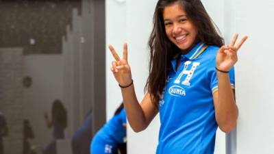 Elexa Bahr es la delantera sensación de Honduras en el Premundial Sub-20.