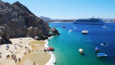 Vista panorámica de Cabo San Lucas.