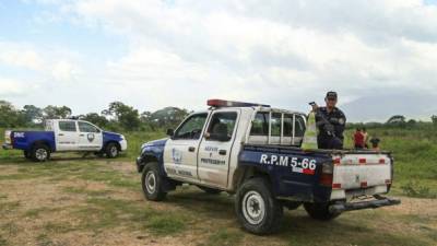 Lugar donde fue encontrado el cuerpo en el municipio de Choloma en el norte de Honduras.