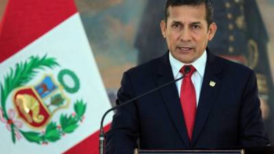 El expresidente Humala está acusado de recibir sobornos de Odebrecht.