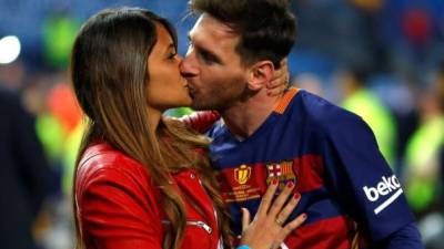Antonela y Messi se dan el sí en Rosario, Argentina.
