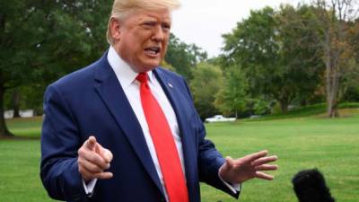 Trump redobló sus ataques contra Biden tras el escándalo con Ucrania./AFP.