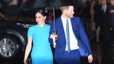 Los Sussex están en Londres para su ronda final de compromisos como miembros de primer rango de la Familia Real británica.