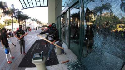 Las violentas protestas han sembrado caos y zozobra entre la población.