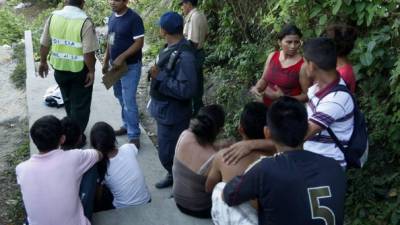 Varias personas intentaron salvar al menor Ivis Enock Chávez, pero no pudieron.