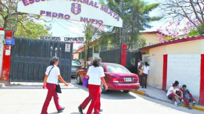 La histórica Escuela Normal Pedro Nufio.