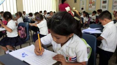 Escuela de Honduras. Foto referencial.
