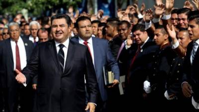 El líder de la Iglesia evangélica mexicana La Luz del Mundo, Naasón Joaquín García, detenido en EEUU. Foto: AFP/Archivo