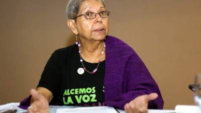 Gladys Petrona Lanza dedicó gran parte de su vida a la lucha social.