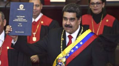 Maduro asumió hoy su segundo mandato como presidente de Venezuela pese al rechazo de la Comunidad Internacional./AFP.