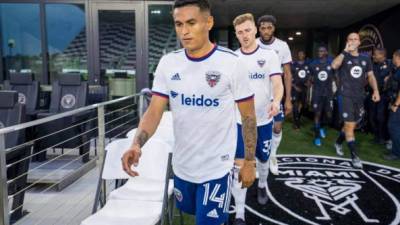 Andy Najar está teniendo un gran inicio de temporada con el DC United en la MLS. Foto Facebook Andy Najar.