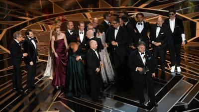 Guillermo del Toro se llevó el Óscar a mejor director y mejor película con 'La Forma del Agua'. //Foto AFP.