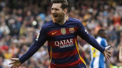Messi espera al final quedarse con el título de Liga y Copa del Rey. Foto EFE/ Quique García.