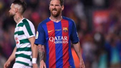 Lionel Messi es la gran figura del Barcelona.