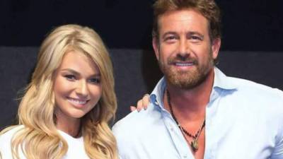 Los actores, Gabriel Soto e Irina Baeva.