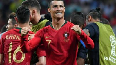 Cristiano Ronaldo tiene miles de admiradores marroquíes. Foto AFP