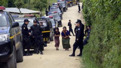 Siete personas murieron en Guatemala durante una riña entre pobladores en la aldea Los Pajoques. Autoridades realizan el levantamiento.
