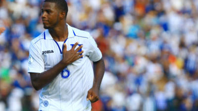 JC García, lateral de la Selección de Honduras.