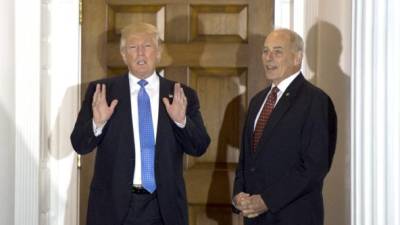 Es 'la persona indicada' dijo Trump sobre la labor que tendrá que desarrollar John Kelly.