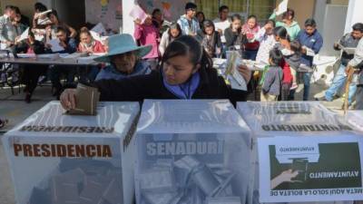 Los mexicanos asistieron masivamente a votar.