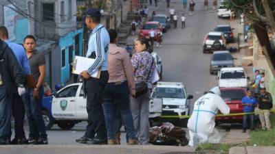 Familiares de Martínez retiraron el cuerpo ayer.