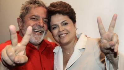 El expresidente Lula se convirtió en el padrino político de Rousseff.