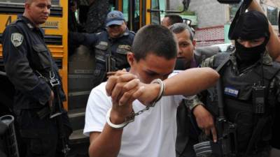 La audiencia de declaración de imputado contra Emerson Eusebio Duartes inició a las 10:00 am en el Juzgado de Letras Penal de La Granja de Tegucigalpa. AFP