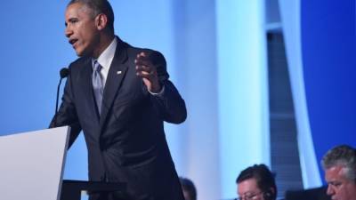 Barack Obama expresó su discurso horas antes de iniciar la Cumbre de las Américas.