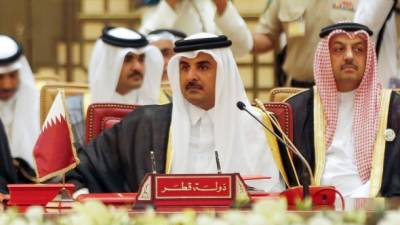 El emir de Catar, jeque Tamim Ben Hamad Al Thani, mantuvo su posición ante sus vecinos árabes.