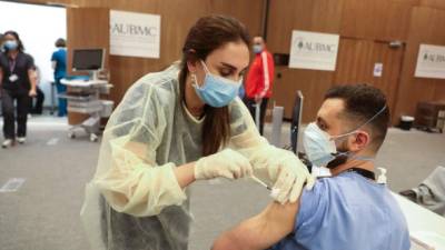 Israel avanza a toda velocidad en su campaña de vacunación contra el coronavirus./AFP.