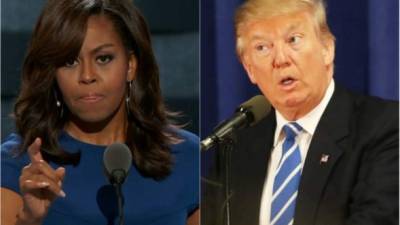 Trump desmanteló el legado de Michelle Obama.