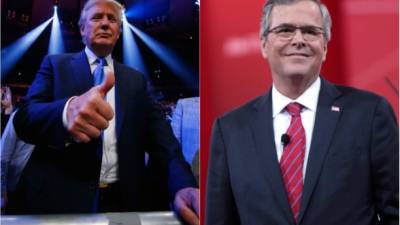 Trump y Bush se enfrentaron en las redes sociales por los polémicos del magnate sobre los atentados del 11-S.