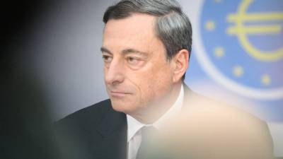 Mario Draghi, presidente del BCE.