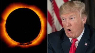 Según los astros, la presidencia de Trump entrará en conflicto tras el eclipse solar que oscurecera a EUA el próximo 21 de agosto.