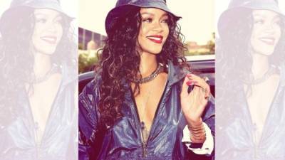 La cantante Rihanna.