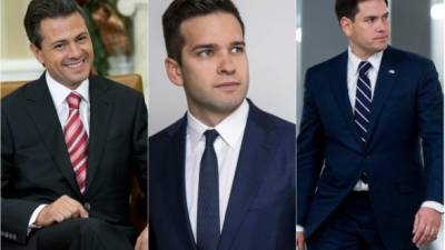 Enrique Peña Nieto, el sueco Gabriel Wikstrom y el cubanoamericano Marco Rubio se encuentran en el ránking de los políticos más apuestos del mundo.