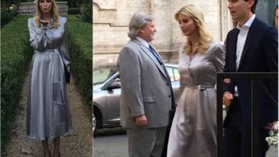 Ivanka Trump y su esposo, Jared Kushner, dieron un breve paseo por Roma mientras su padre y madrastra optaron por quedarse en la villa del embajador estadounidense en Italia.