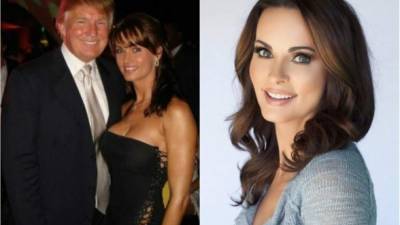 Karen McDougal afirma que sostuvo una relación de nueve meses con Trump mientras éste ya estaba casado con Melania.