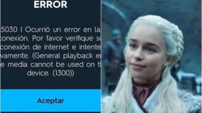 Miles de usuarios reportaron problemas en la plataforma de HBO. Foto: Twitter