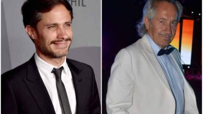 Gael García Bernal y su padre José Ángel García