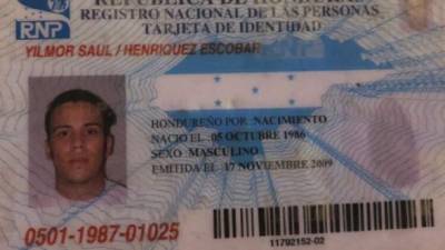 Yilmor Henríquez Escobar es uno de los ultimados.