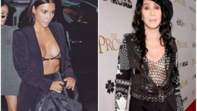 Kim Kardashian y Cher