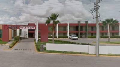 El motel donde supuestamente fue detenido el capo del narcotráfico mexicano Joaquín 'El Chapo' Guzmán.